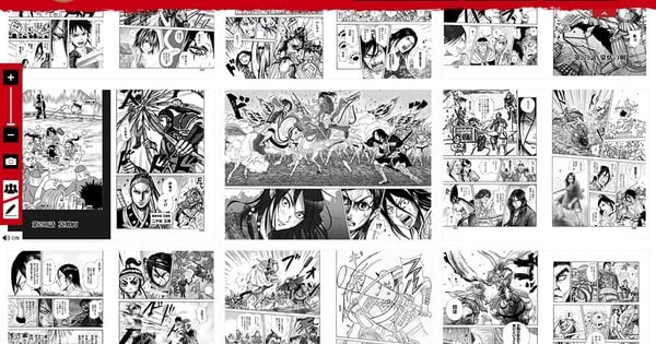 Legendary Manga Artists Team Up to Draw Kingdom Panels