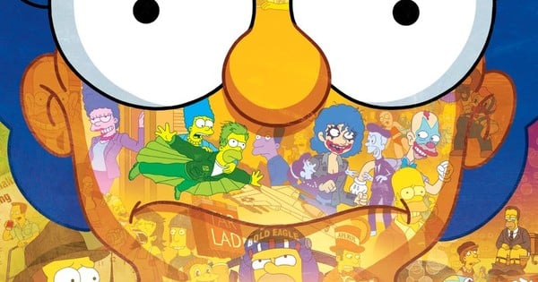 Disney+ Celebrates Anime With Paprika-Inspired Simpsons Poster