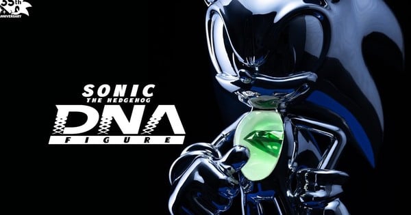 Sega Celebrates Sonic's 35th Anniversary With DNA-Infused Figure