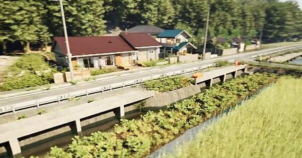 Manga Creator Inio Asano Spends a Month Building 3D Town for One-Shot