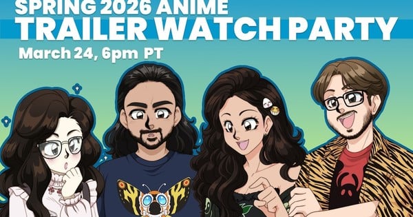 The Spring 2026 Anime Trailer Watch Party Premieres Tomorrow Night!