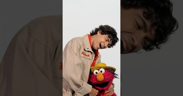 One Piece's Luffy Teams Up with Sesame Street's Elmo to Teach Japanese
