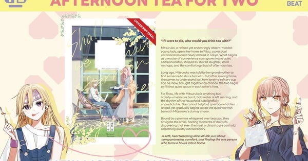 Crossed Hearts Licenses 'Afternoon Tea for Two' Yuri Manga