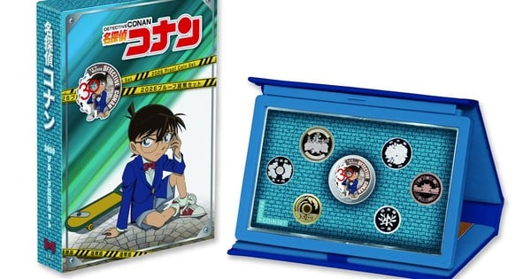 Japan Mint Celebrates Detective Conan's 30th Anniversary with Commemorative Coin Sets