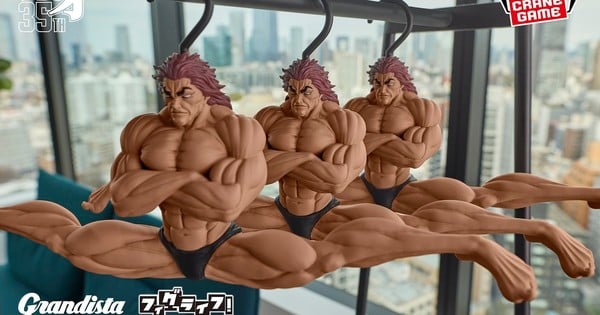 New Yujiro Hanma Merchandise Features Iconic Split Pose