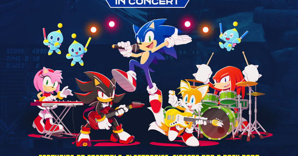 Sega Launches Sonic Live in Concert Global Tour for Series' 35th Anniversary