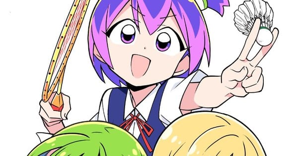 Squid Girl Creator Launches New Badminton Comedy Manga