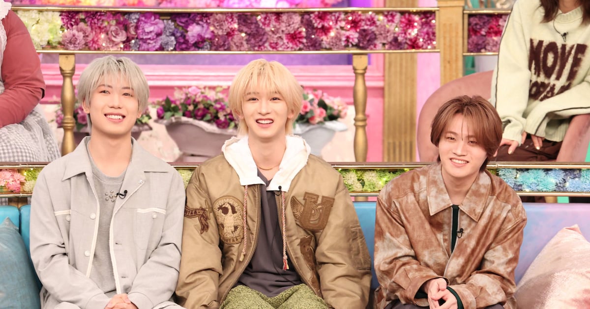 MAZZEL Members NAOYA, KAIRYU, and HAYATO to Discuss Modern Romance on TV