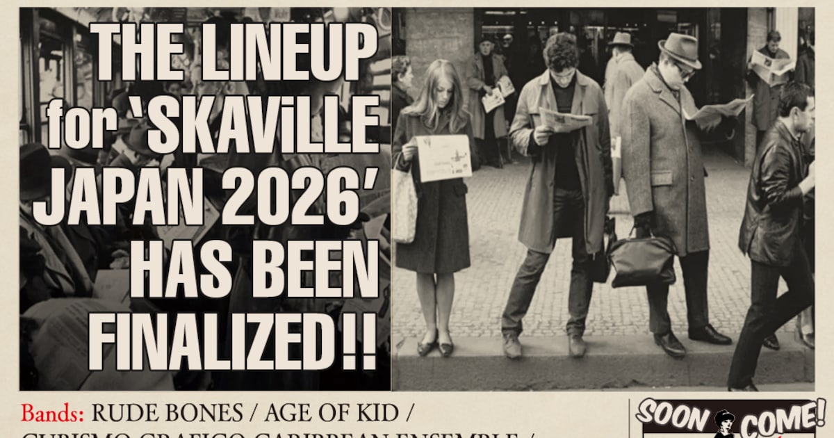 SKAViLLE JAPAN 2026 Lineup Announced for September Show