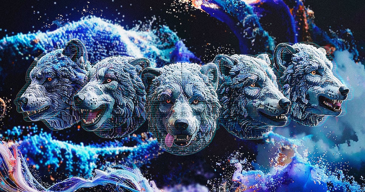 MAN WITH A MISSION Reveals New Hologram-Style Artist Photos