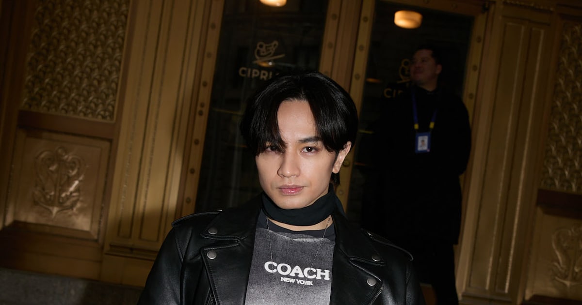 Kento Nakajima and Rira Ikuta Attend COACH Show at New York Fashion Week