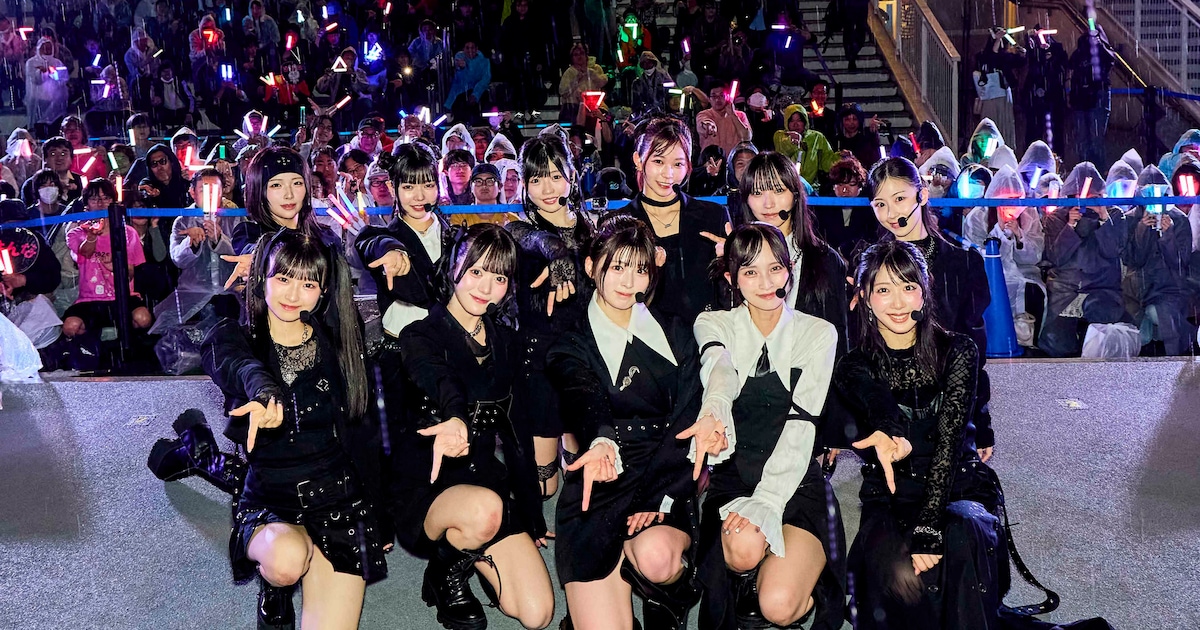 WHITE SCORPION Performs in Rain, Launches 3,000-Person Ikebukuro Event