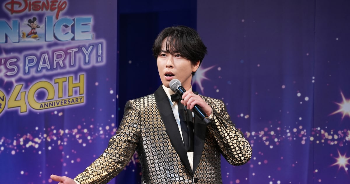 Snow Man's Miyatachi Returns as Disney on Ice Special Supporter