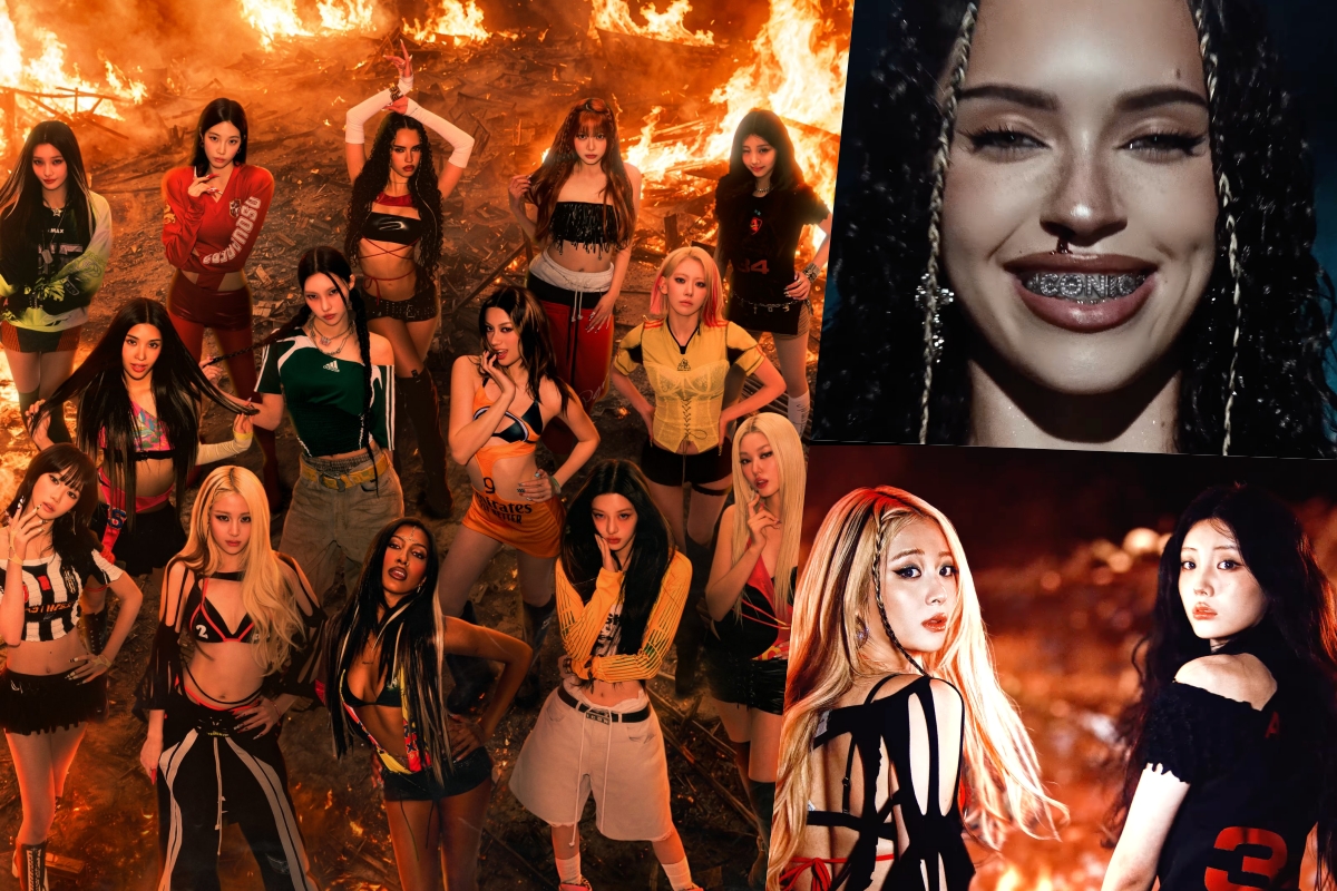 LE SSERAFIM, ILLIT, KATSEYE Release 'ICONIC BY MISTAKE' Music Video