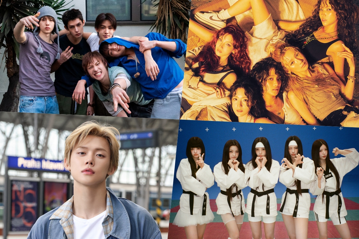 SEVENTEEN, LE SSERAFIM, ILLIT, and TXT's Yeonjun Earn Circle Certifications