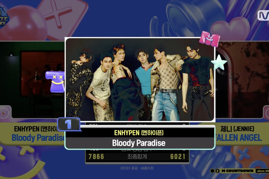 ENHYPEN Scores Triple Crown With "Bloody Paradise" on M Countdown