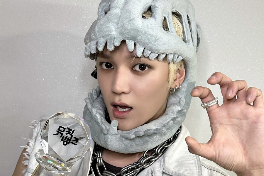 Taeyong Scores First Solo Win with 'WYLD' on Music Bank