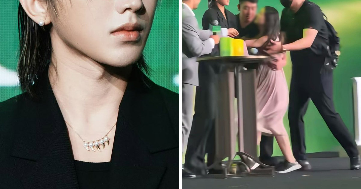 KUN Stays Composed After Fan Rushes Stage at Hangzhou Event
